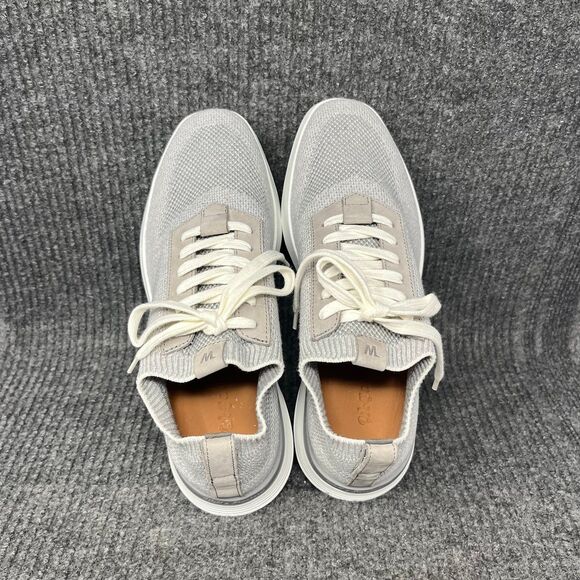 NEW Wolf & Shepherd SupremeKnit Trainer Grey White‎ Athletic Shoes Mens Size 6 main image 6
